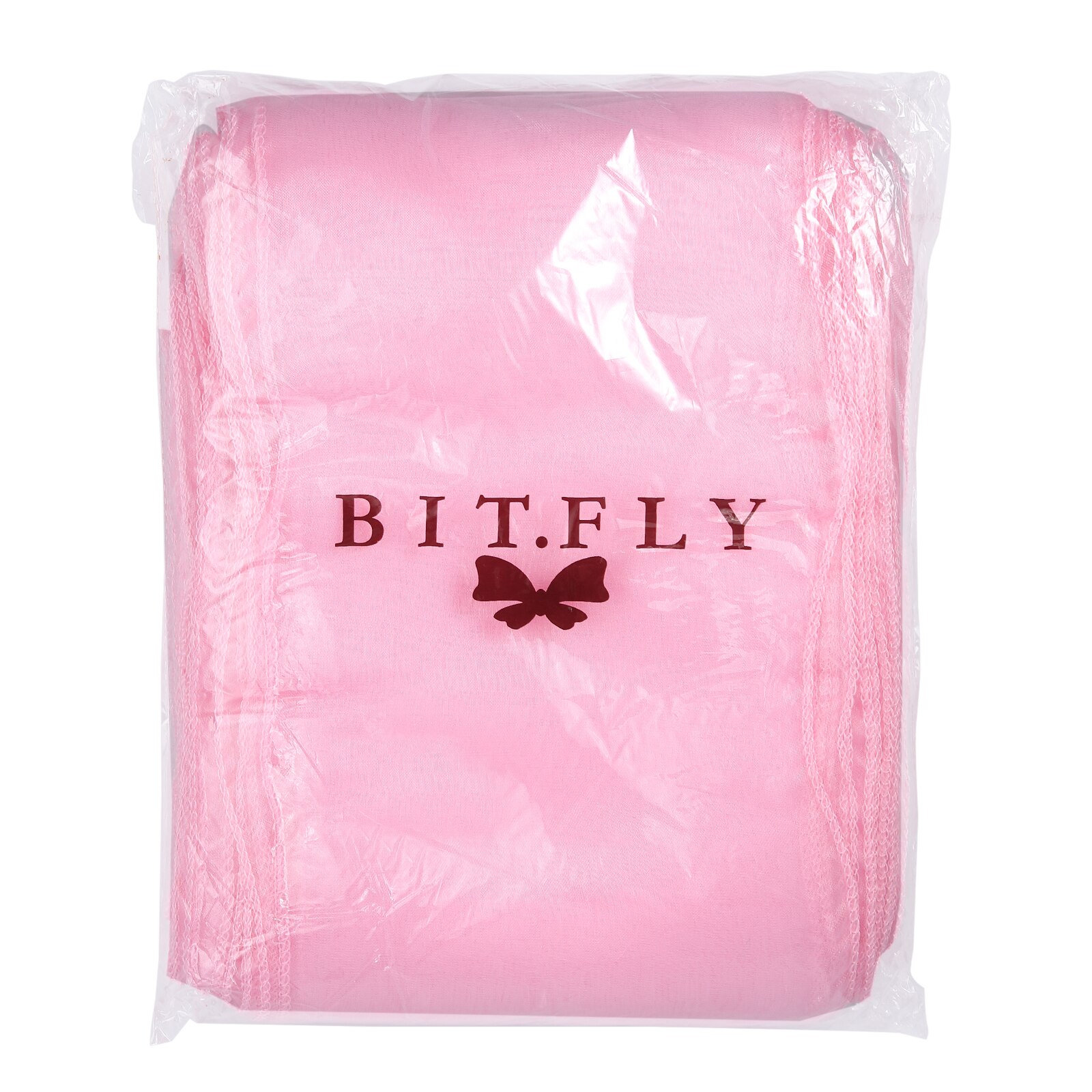 Proster vit rosa 50 st organza skärp stolsöverdrag rosett bröllopsfest bankett dekor rosett bankett bröllopsfest dekoration