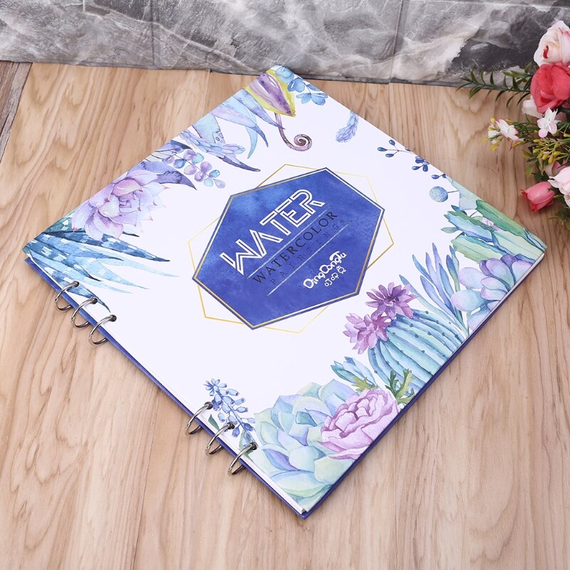 300g/m2 Watercolor Paper 20 Sheet Painted Water Color Painting Book