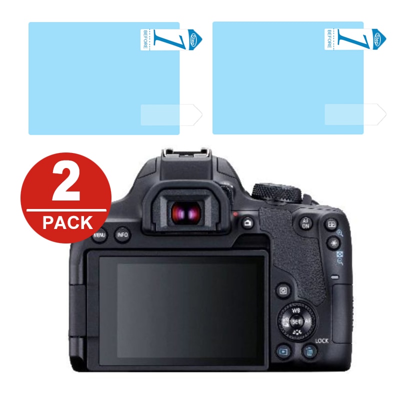 2x Lcd Screen Protector Protection Film Voor Canon Eos R3 R5 R5C R6 Rebel T8i (850D / Kiss X10i) m200 M50II Digitale Camera