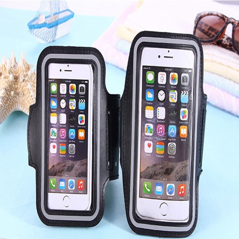 Sports Running Armband Bag5.5 Mobile Phone Universal Waterproof Sports Mobile Phone Rack Outdoor Sports Mobile Phone Arm: 6Gms 5.5 inch