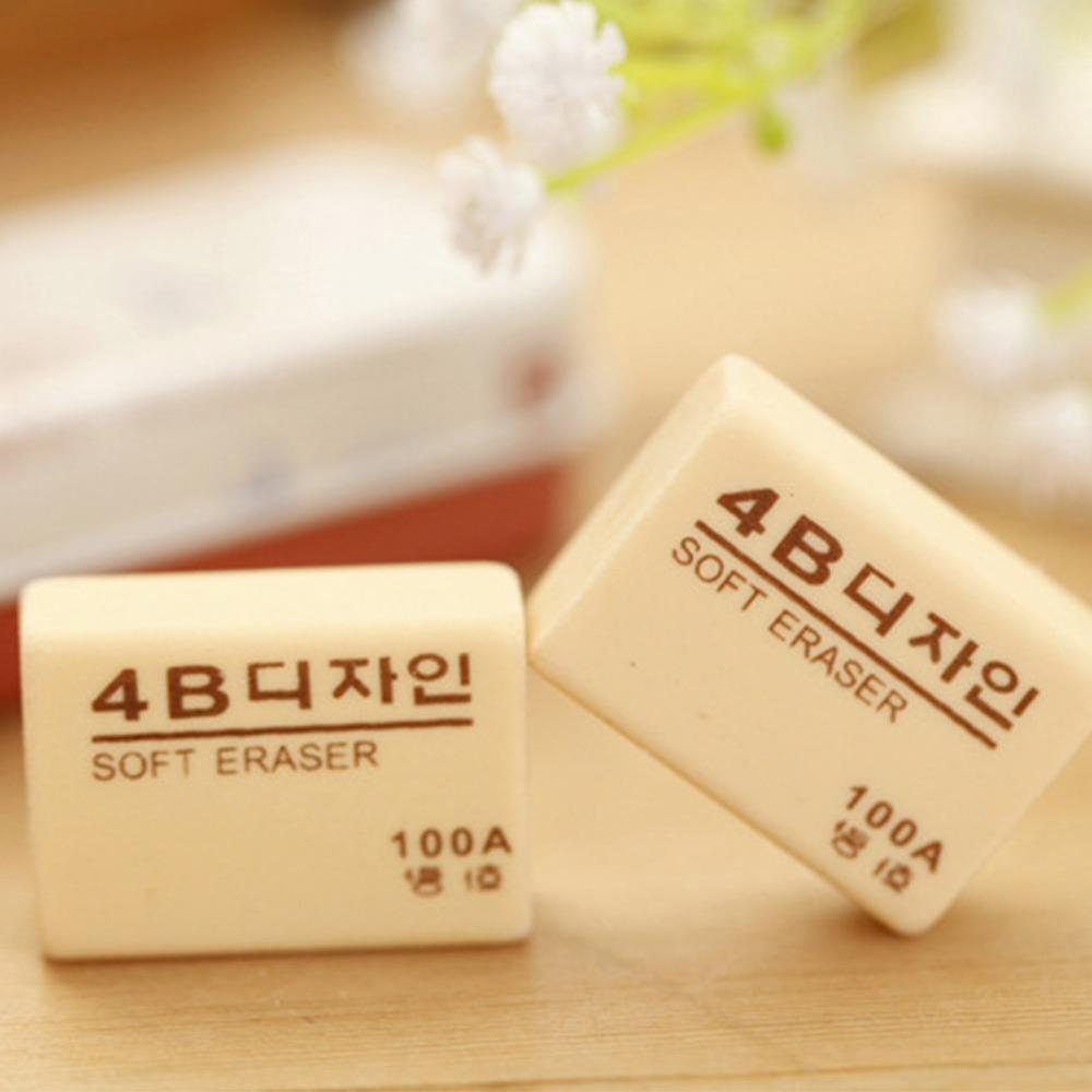 4B ołówki gumka Korea pisanie rysunek gumka gumka robić mazania-rysunek artystyczny szkolne materiały papiernicze robić szkoły biurowej