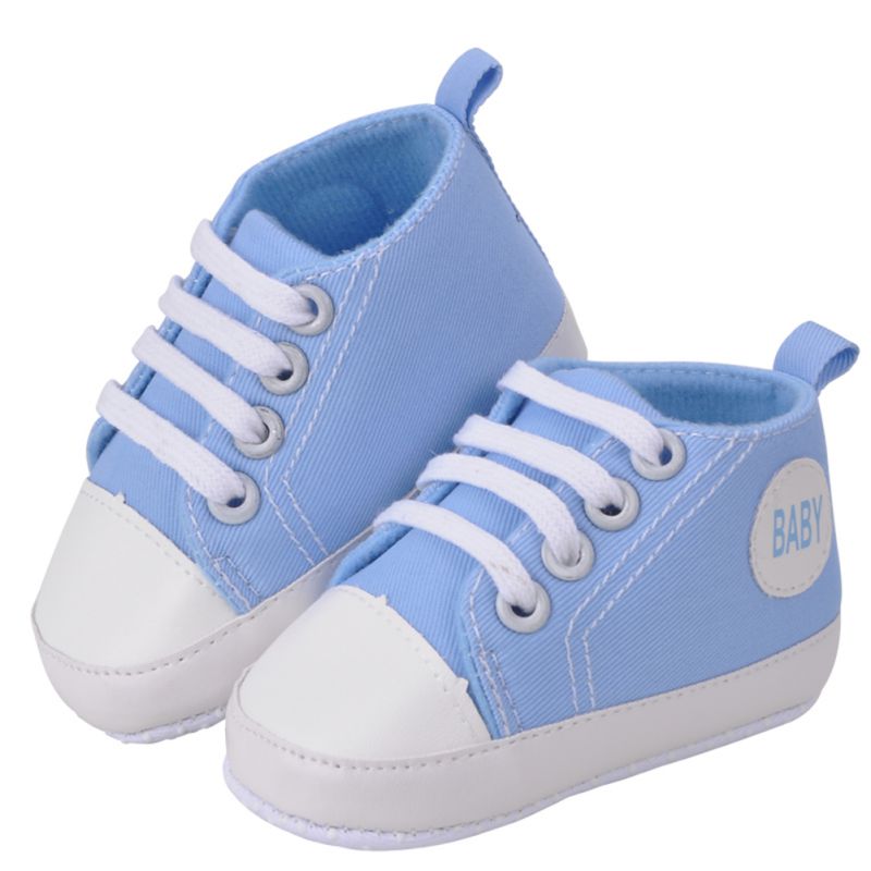 Pris børn børn drenge og piger sko sneakers sapatos baby infantil bebe blød bund first walkers