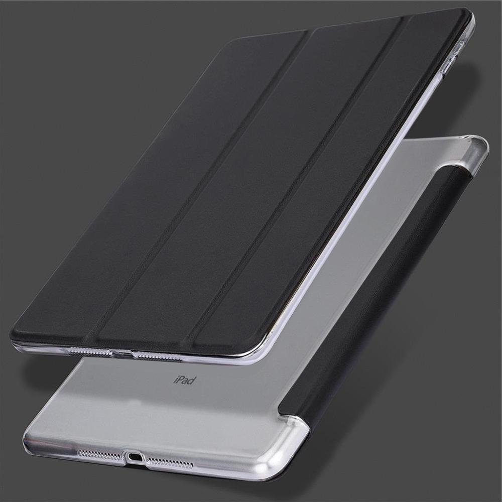 Coque de téléphone HUAWEI MediaPad T5 10, W19, L09, 10.1 pouces, veille/réveil automatique, Flip, en cuir PU, avec support, Folio: Black
