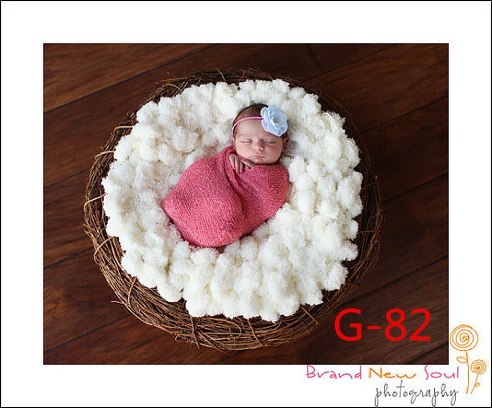 Kids Baby Pasgeboren Fotografie Prop Deken Babys Doeken Achtergrond Wit Groen Bal Alle Seizoen Unisex Baby Dekens