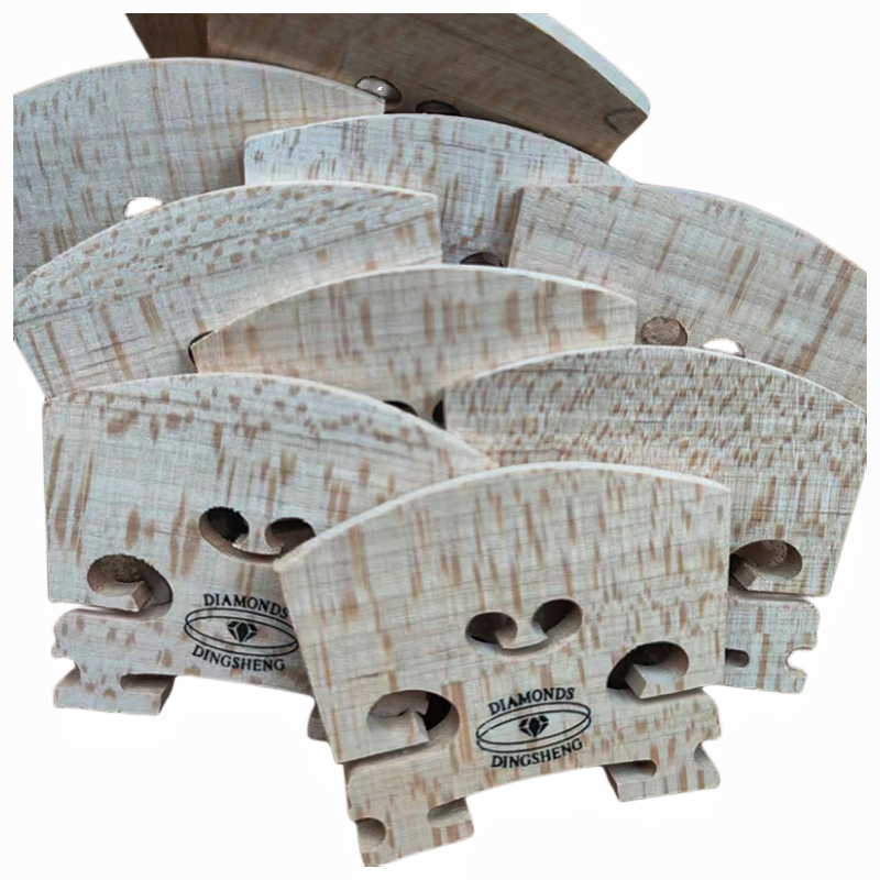 Puente de violín de , madera de arce, tamaño 4/4 a 1/8, accesorios para violín,