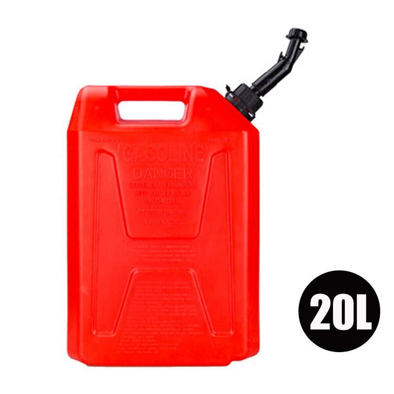 Jerry Can Gas Fuel Oil Tank 5L 10L 20L Plastic Petrol Car Gokart Spare Container Gasoline Petrol Tanks Canister ATV Motorcycle