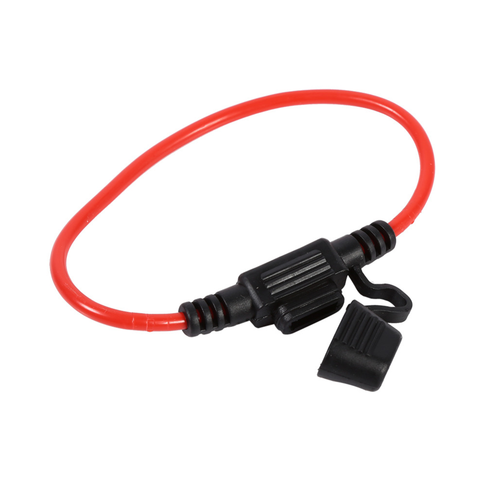 30A 5pcs Waterproof Proof Power Socket In Line Fuse Holders With 12V 30A Blade Fuse Car Replacement Fuses car accessories