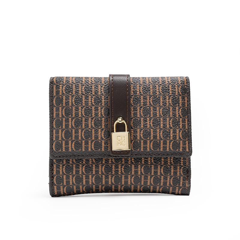 CH Premium Wallet Standard Wallet Women's Temperament Style Card Wallet Versatile Letter Print Walle
