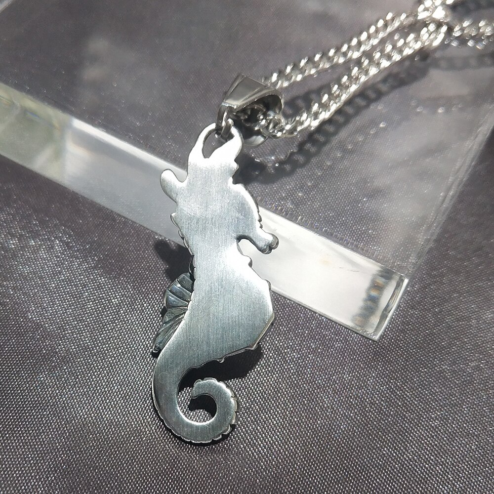 316L Rvs Hippocampus Hanger Necklacehigh Mode Ketting Unisex Sieraden 316LP021