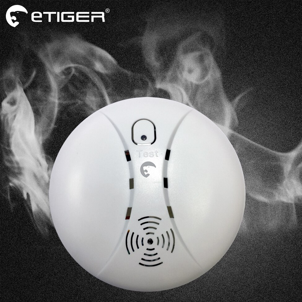 D5A Wireless Fire Protection Smoke Detector Portable Alarm Sensors For Home Security Alarm System In Our Store