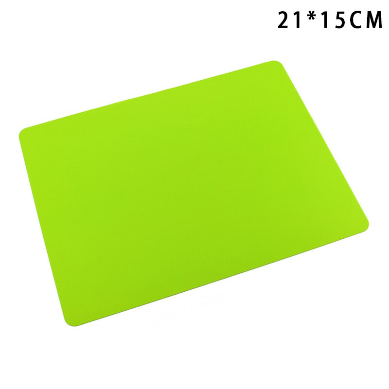 Write Pads Soft silicone Writing Pad Non-Slip Solid Color Writing Mat School Supplies Mat DJA88: Green