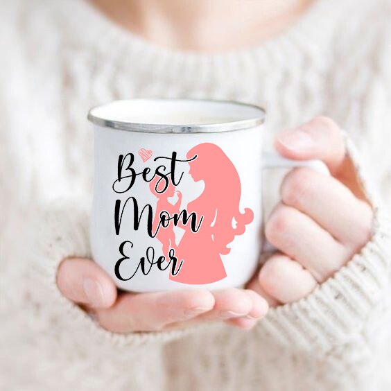 Mom Mugs Thank You for Being My Mom Coffee Mug Mother Drink Cups Tea Cup Mum Birthday Mothers Day for Mum: XH4685-A015WH-8
