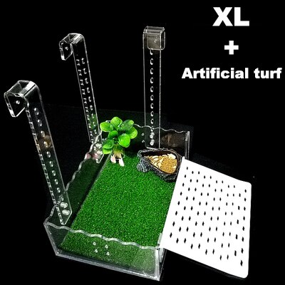 Turtle Basking Platform Height-Adjustable Hanging Amphibian Platform Fish Tank Aquarium Platform Tortoise Resting Terrace: 8A