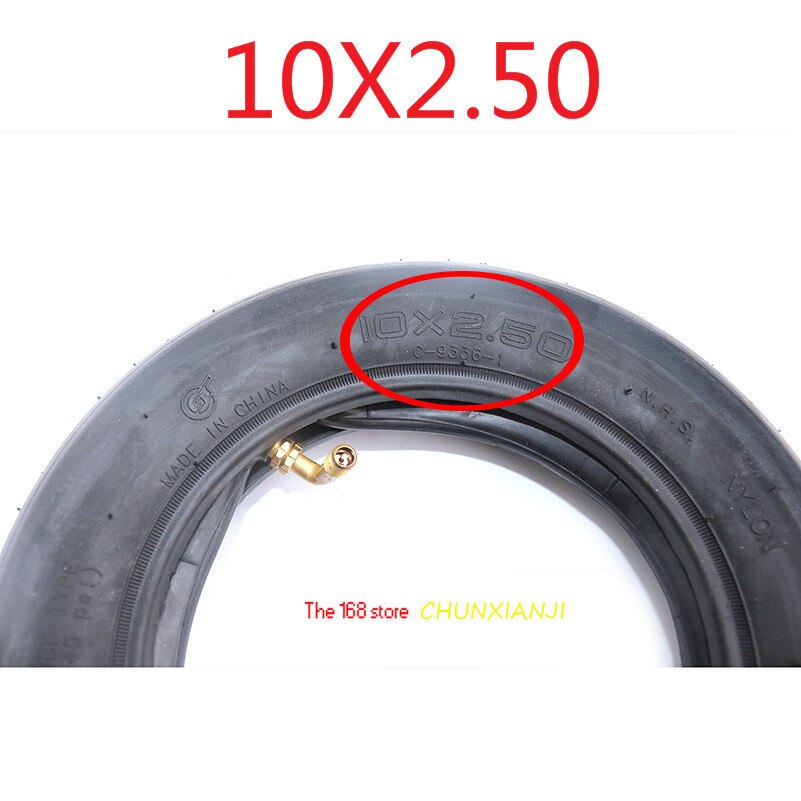 Elektrische scooter dikker binnenband, 10 inch 70/65-6,5 10x2,70-6,5 dikker binnenband voor elektrische scooter balans auto (buig