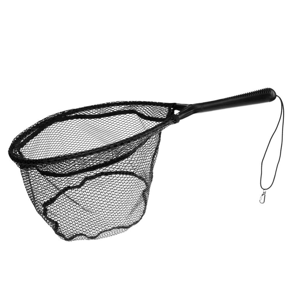 Fly Fishing Landing Nets Carp Trout Soft Landing Nets with Safety Line