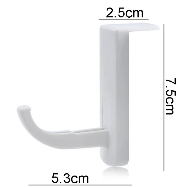 Soporte para auriculares, colgador de auriculares montado autoadhesivo, pantalla de Monitor de PC, gancho para auriculares, accesorios para auriculares: CORAL