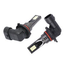 DC12V LED Lights 6000K-6500K White Lamp Bulbs Fog Set Replacement Parts