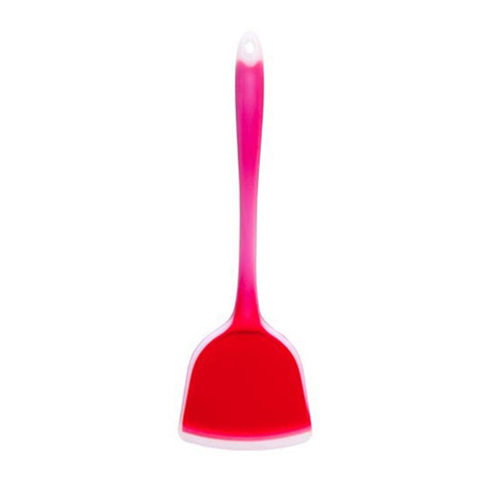 Silicone Spatula Beef Meat Egg Kitchen Scraper Wide Pizza Shovel Non-stick Turner Food Lifter Home Cooking Utensils: ZHGZ15543