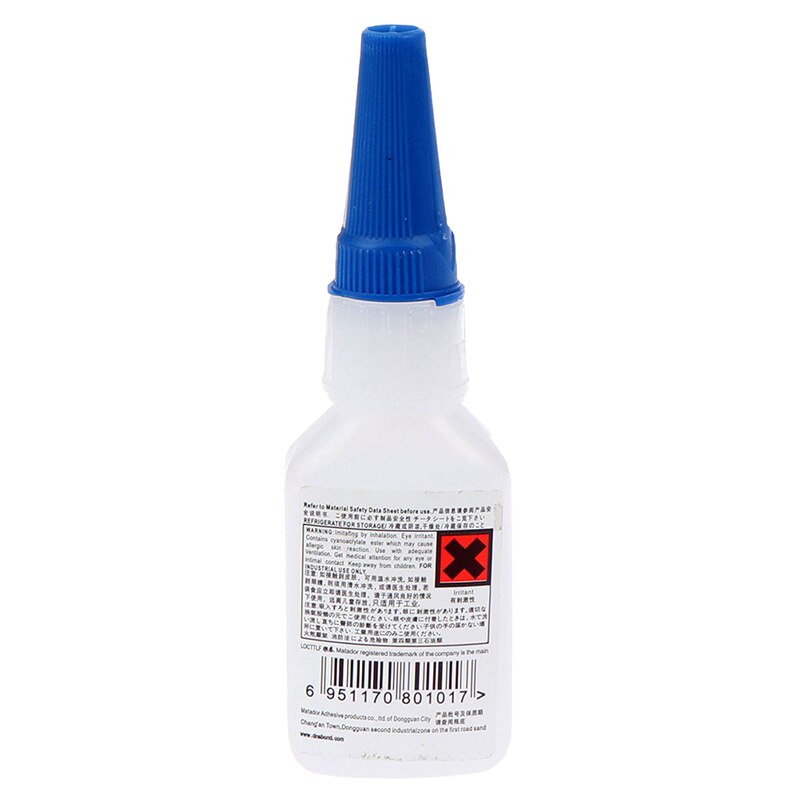 1Pcs 401/403 Rapid Fix Instant Snelle Lijm Snel Droog Universele Lijm 20G Fles Sterker Super Lijm Multi-purpose Sieraden Steen