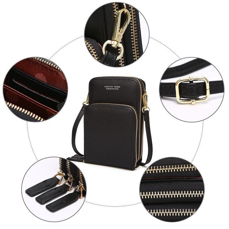 Colorful Cellphone Purses Daily Use Card Holder Small Summer Shoulder Bag for Women Handbags