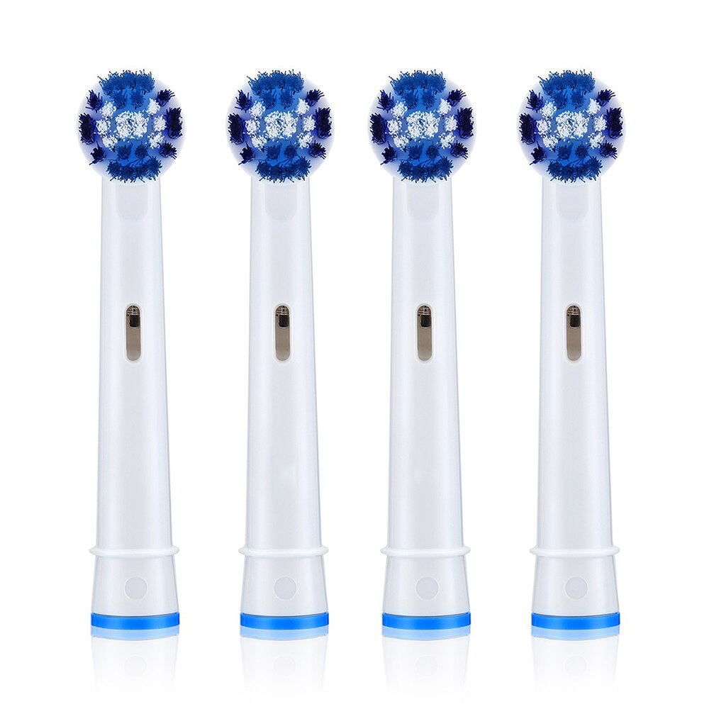 EB50 EB20 Dual Clean Opzetborstels Voor Oral B D12 D16 D100 Cross Actie Floss Action Elektrische Tandenborstel Heads zwart: EB20