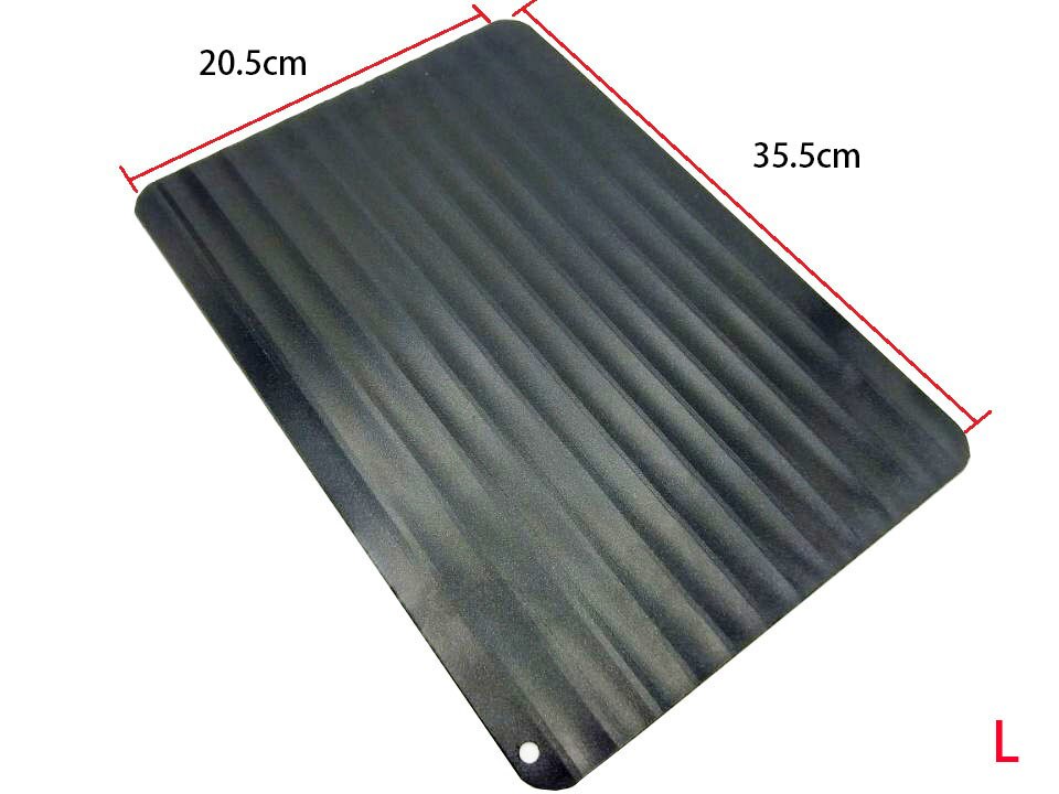 Rapid Safety Thawing Tray Fast Defrosting Tray Frozen Food Meat Thawing Plate Fruit Defrost Board Restaurant Home Kitchen Tool: L 35.5x20.5x0.2cm