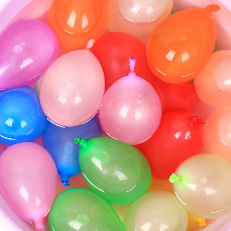 1444pcs Water Balloons Refill Package Funny Summer Outdoor Toy Water Balloon Bombs Summer Novelty Gag Toys For Children