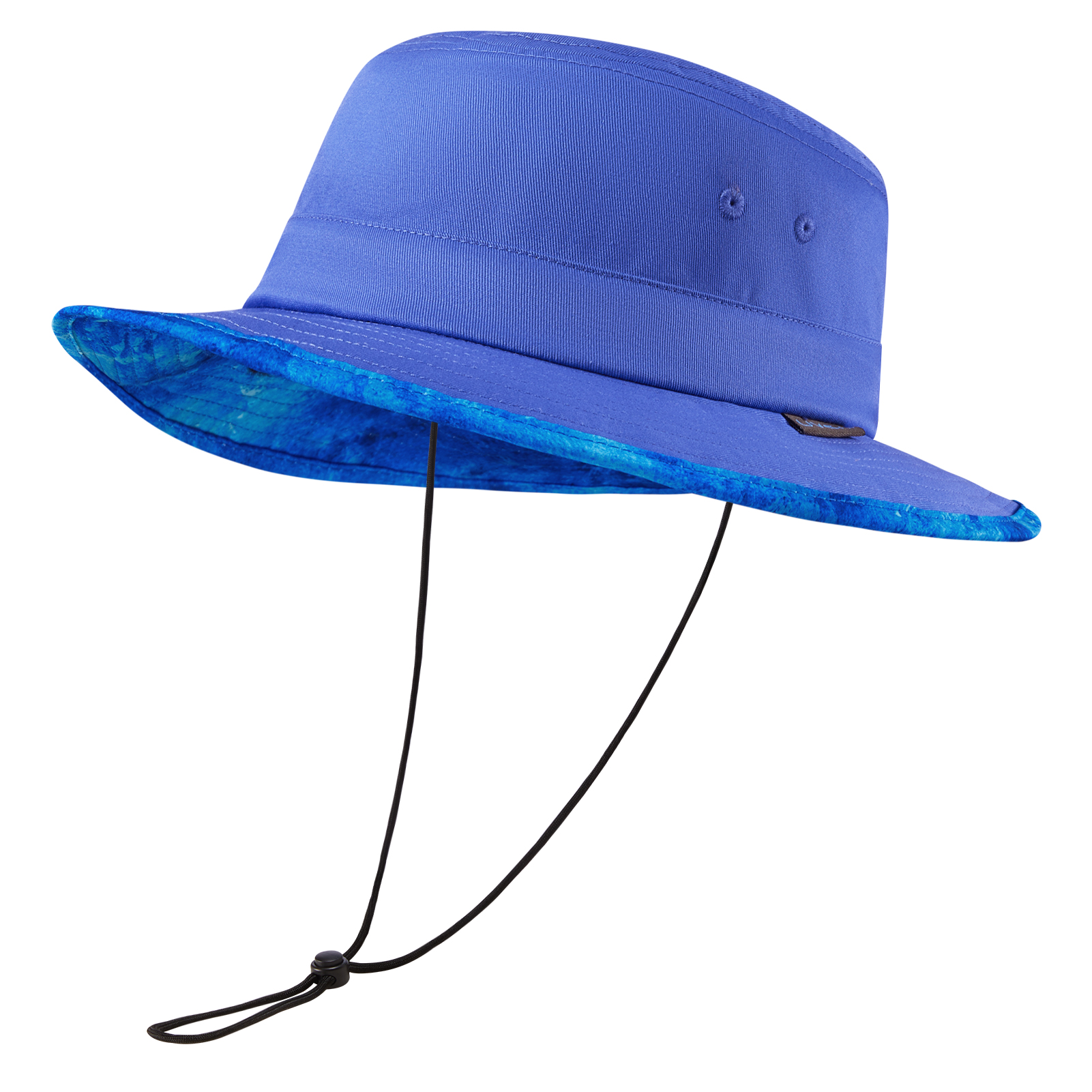Udissolve-Chapeau de Soleil Pliable à Motifs, Sous Bord E27, pour l'Été, Randonnée, Pêche, Plage, Safari, pour Homme et Femme, 50 +: Violet / M