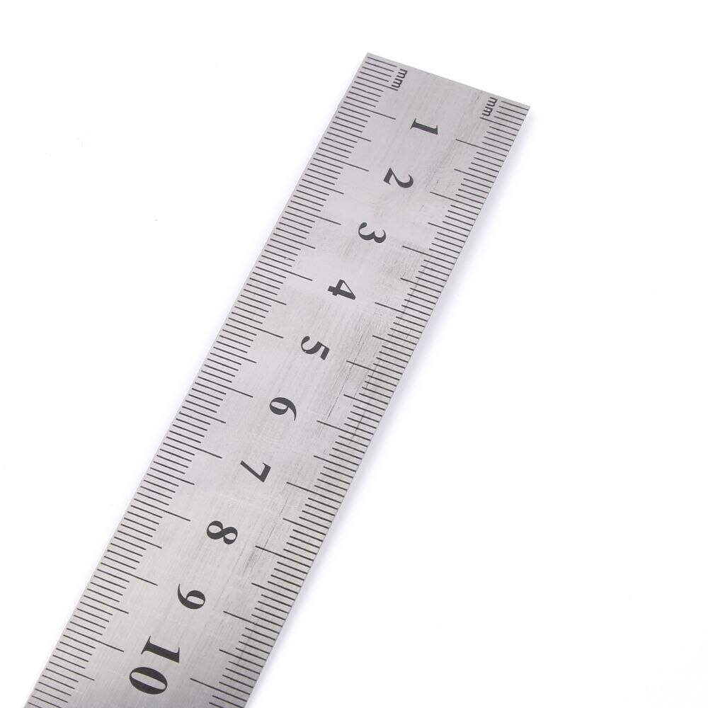 1Pcs 30cm Stainless Steel Silver Straight Ruler Me... – Vicedeal