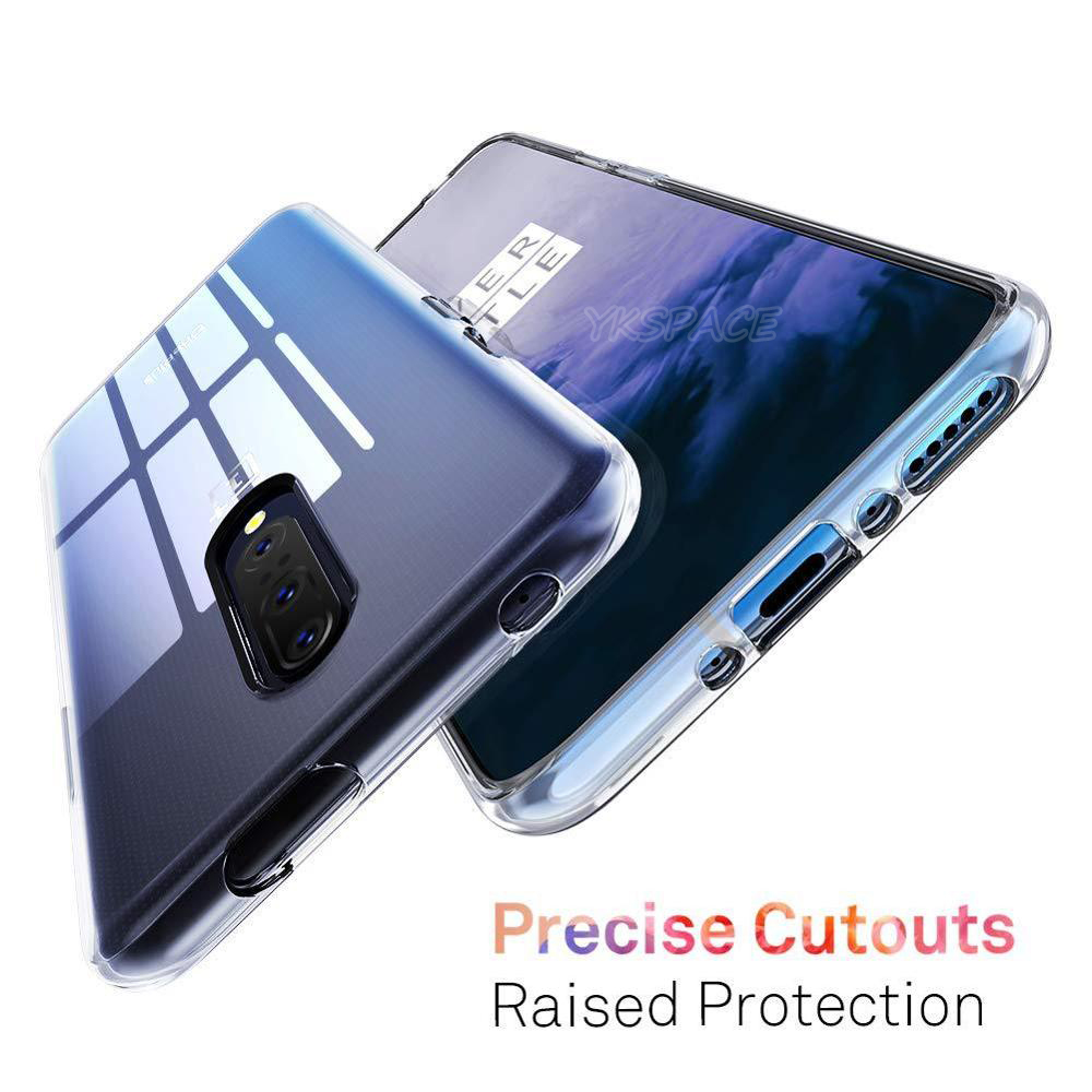 Ultra fino transparente macio tpu silicone caso de telefone para oneplus 5 5t 6 6t 7 7t 8 9 9r 9rt 10 pro 11 11r silm capa traseira