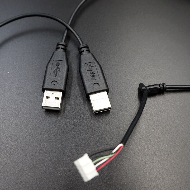 USB Mouse Cable Line Nylon Braided Wire for Razer Abyssus Naga Imperator Mouse Replacement Cable Free Mouse Skates