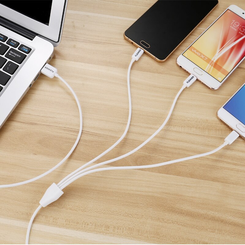 3 In 1 Micro Usb Data Charger Cable