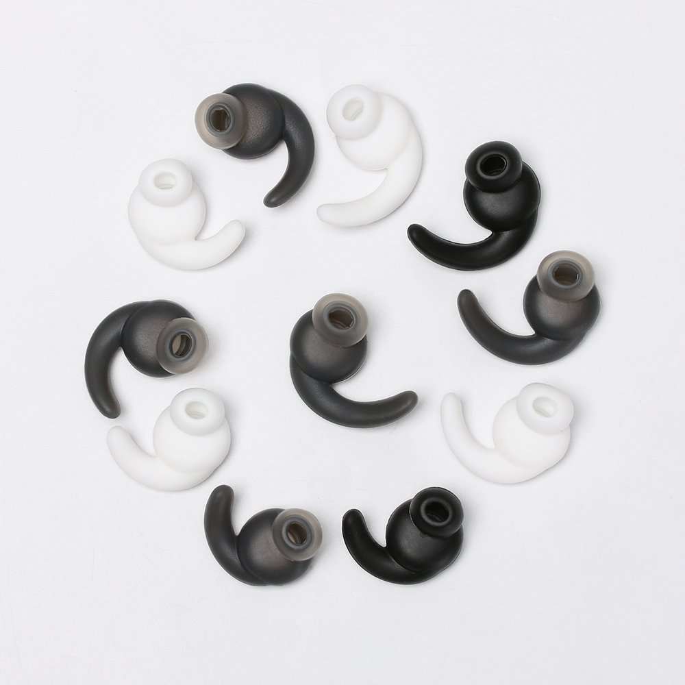 3 paar s/m/l siliconen oordopjes hoes met oorhaak zachte oorkussens hoes voor jbl sport bluetooth headset beschermhoes