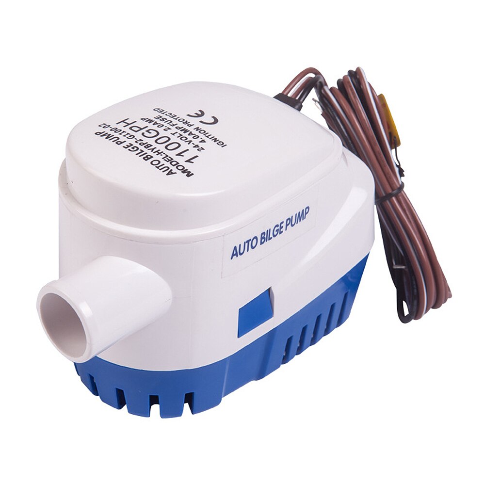 12V/24V Automatic 1100GPH Bilge Pump Water Pump Submersible Pump With Float Switch