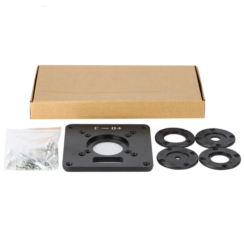 Aluminium Carpinte Router Table Insert Plate Multifunctional Woodworking Benches Carpenter Trimming Machine Engraving Board