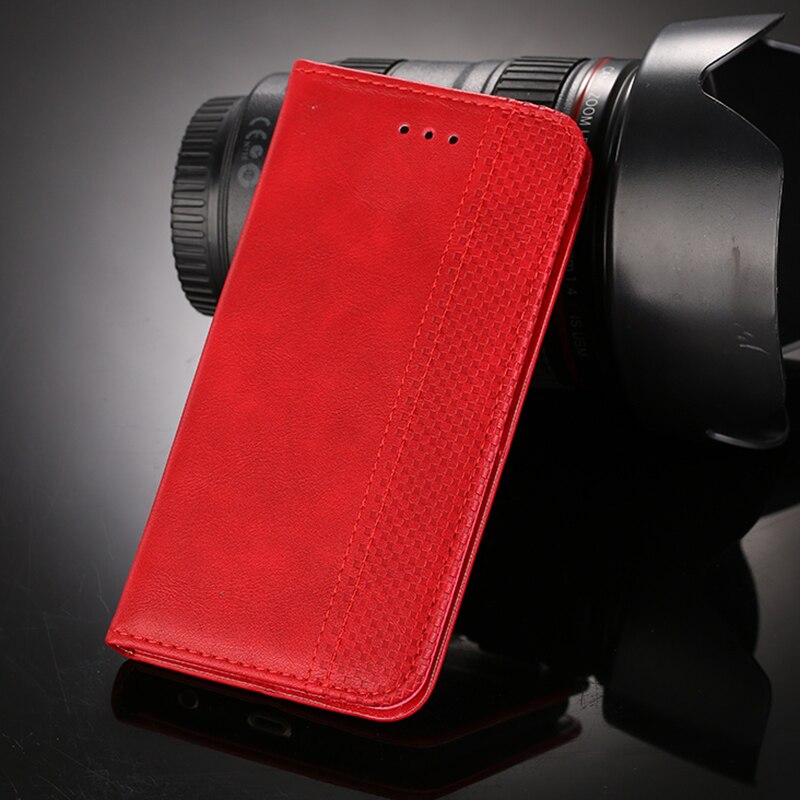 Case For Vernee X	Mix2 M5 Thor Plus Mars Pro Thor E Apollo lite Cover Leather Flip Wallet Magnetic Cover With Card Holder Book: For Vernee Mars Pro / Red