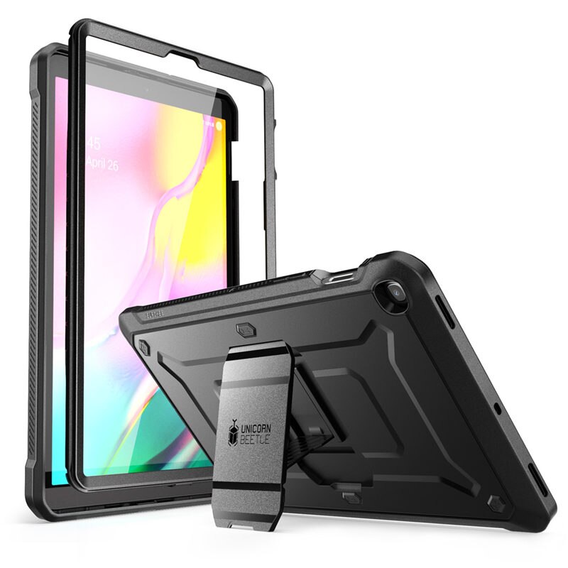 Voor Galaxy Tab S5e Case 10.5 Inch Release SM-T720/T725 Supcase Ub Pro Full-Body Robuuste Cover met Ingebouwde Screen Protector: Black