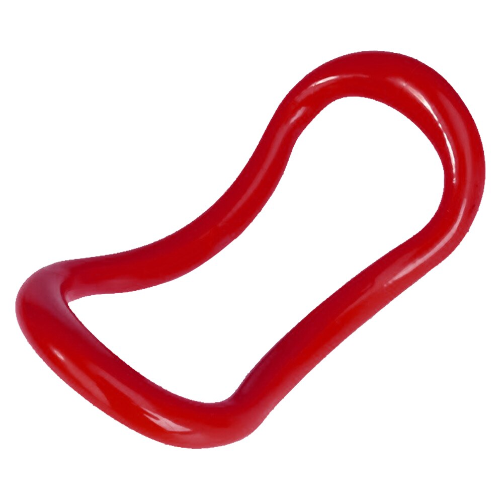 Yoga sirkel utstyr yoga ring fitness sirkel trening motstand støtte verktøy kalv hjemme sirkel gym trening pilates ring 1 pc: Rød