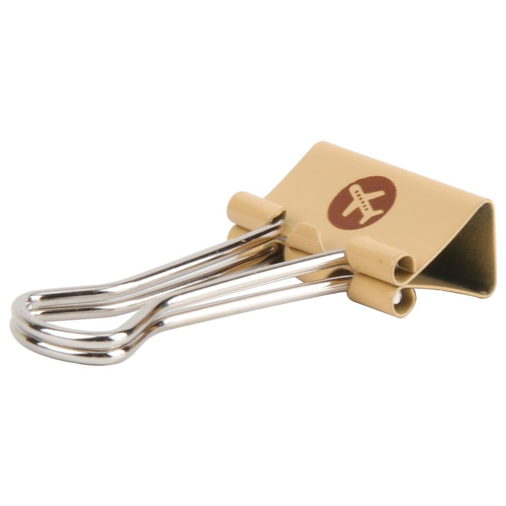 Deli 8489 Color printing long tail clip file clip swallow tail clip iron clip lovely cartoon clip student color clip