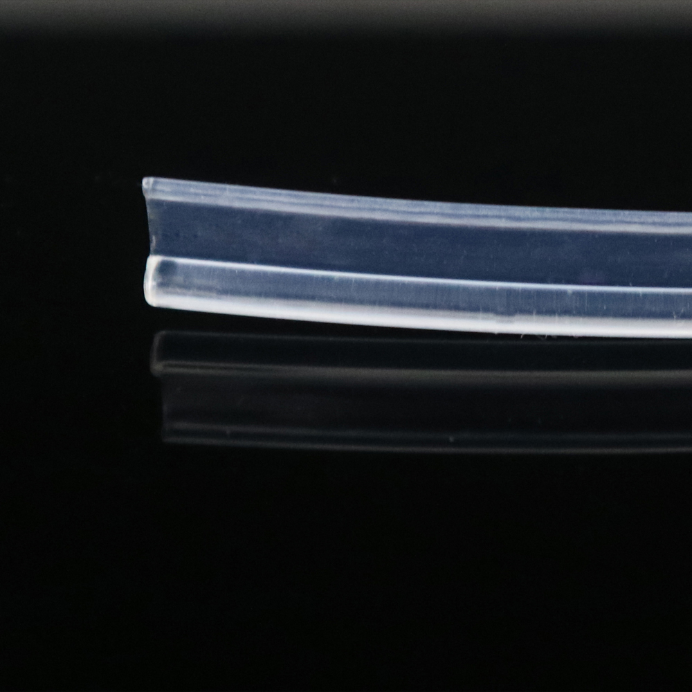 Super Bright 3mm Plastic Side Glow optical Fiber with Flat Side Wing For Car lighting