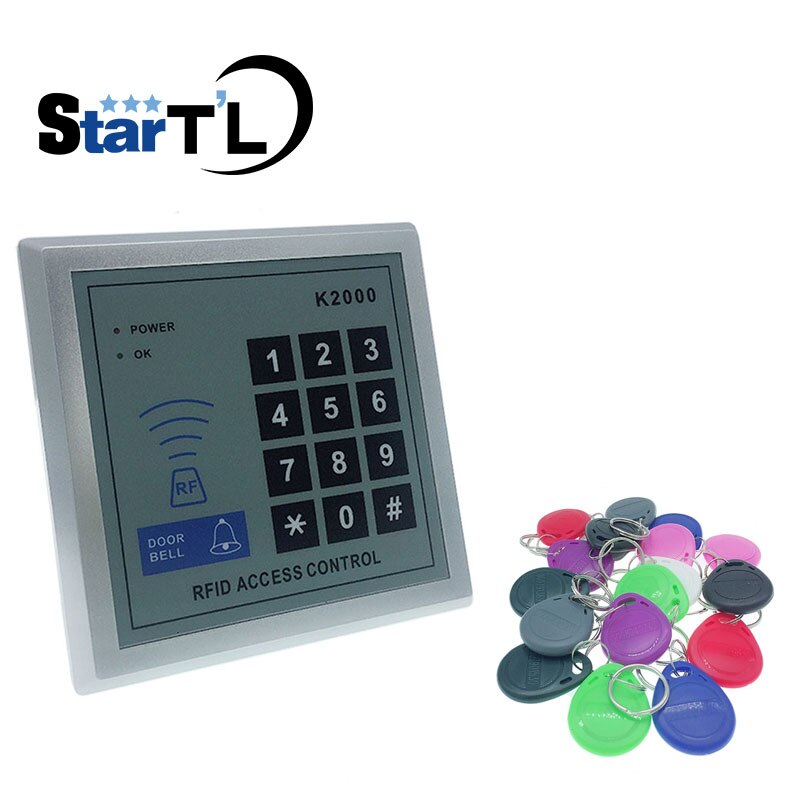 RFID Proximity Entry Lock Door Access Control System Access Control Door Opener+10 Keyfobs 125khz