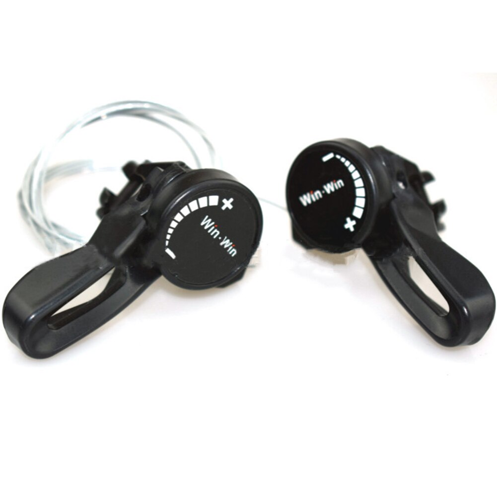 MTB Bicycle Thumb Shifter Gear Shift Set W/cable Part Bike 15/18/21 Speed