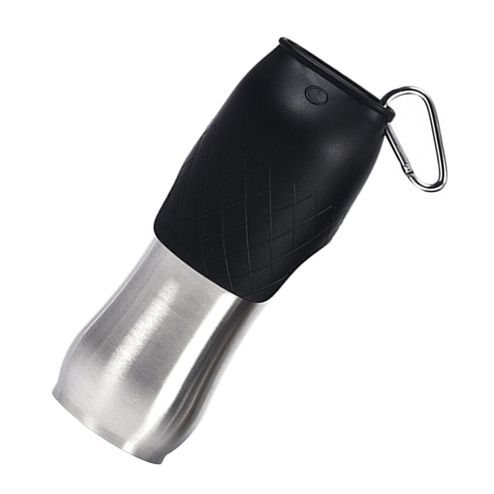 Metal Pet Water Bottle Puppy Water Feeder Stainless Steel Dog Waterer Pet Supply