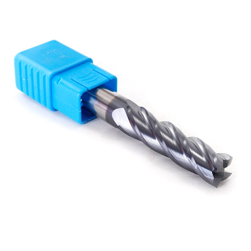 Corte De ZGT HRC50 4 Flauta Endmill 4 milímetros 5 milímetros 6mm 8mm Cnc Liga de Carboneto de Ferramentas De Corte De Metal aço de tungstênio Fresa Fresa