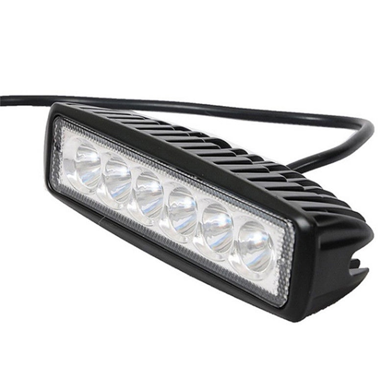 1Pcs 18w DRL LED Spot Flood Work Light Worklight 6000k led work lights 4WD UTE SUV Truck