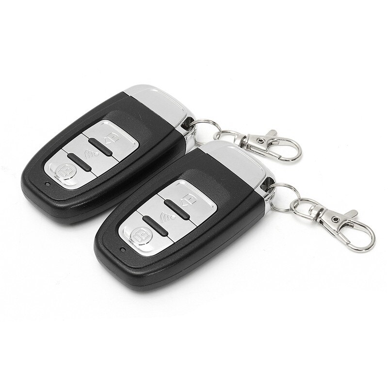 12V Auto Alarm Een Start Stop Knop Motor Drukknop Rfid Lock Contactslot Keyless Entry Starter Antidiefstal systeem