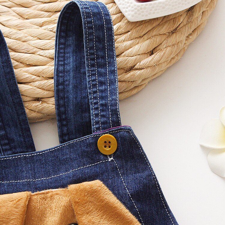 Baby Broek Denim Dier Zuigeling Algehele Zomer Kinderen Bib Broek Kinderen Jongens Meisjes Jeans Voor Peuter Cartoon 1 3 jaar