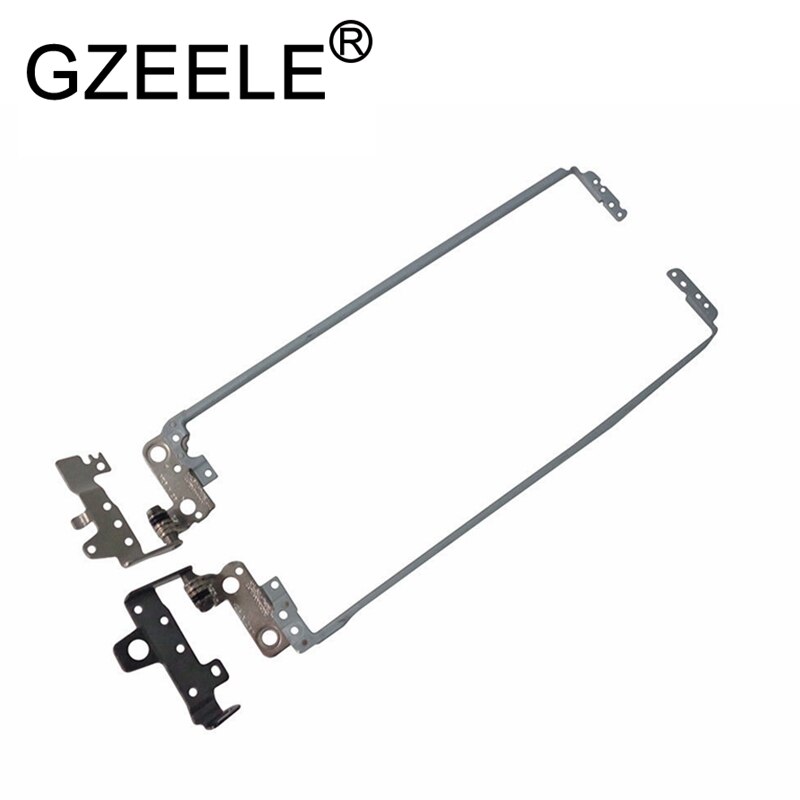 Gzeele laptop hængsler til hp pavilion 15-ac 250 g4 255 g4 15-ac121dx 15-a 15- af series notebook venstre+højre lcd skærm hængsel