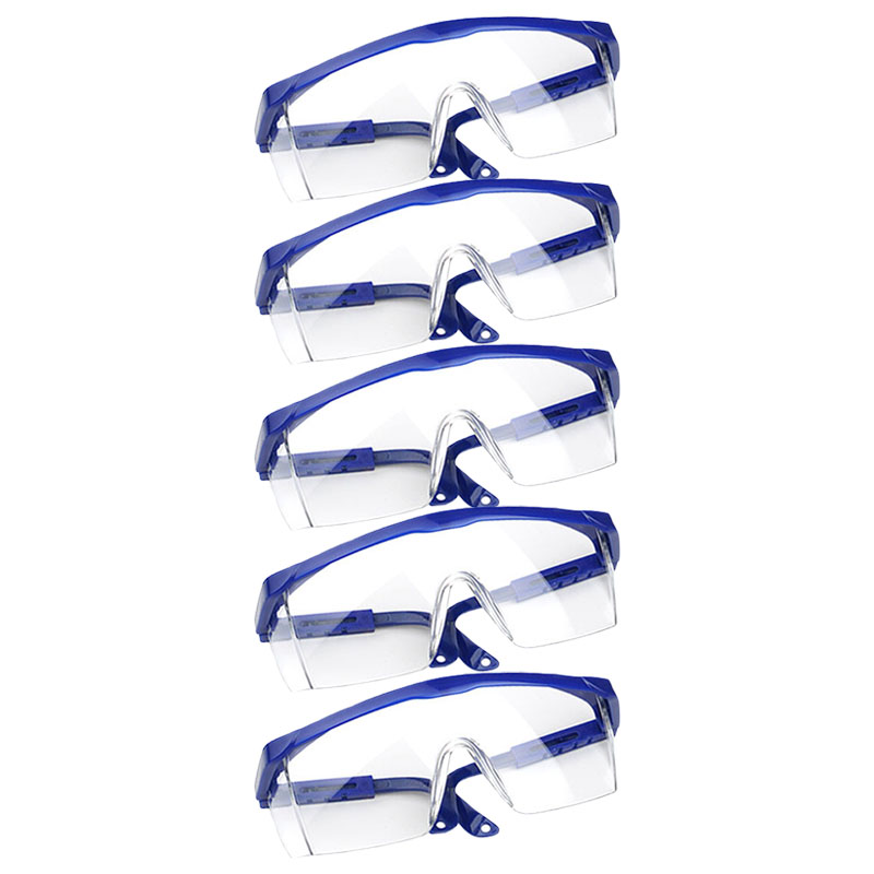 1/40pcs Work Safety Anti-Splash Eye Protection Goggles Glass Windproof Dustproof Waterproof Protective Glasses Cycling Goggles: black