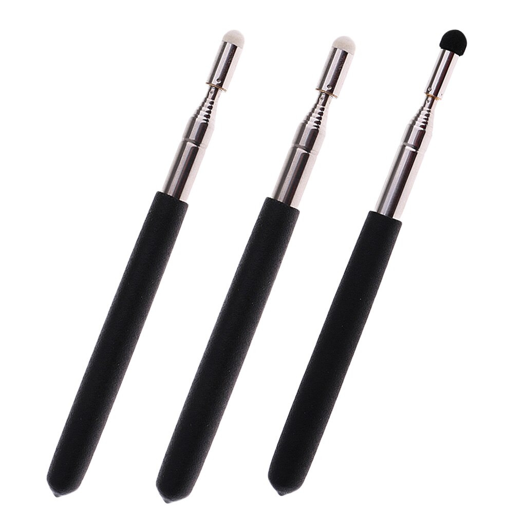 100cm Whiteboard Extendable Hand Pointer Stick for Presenter Teaching Aid 8mm/10mm/12mm Felt Head